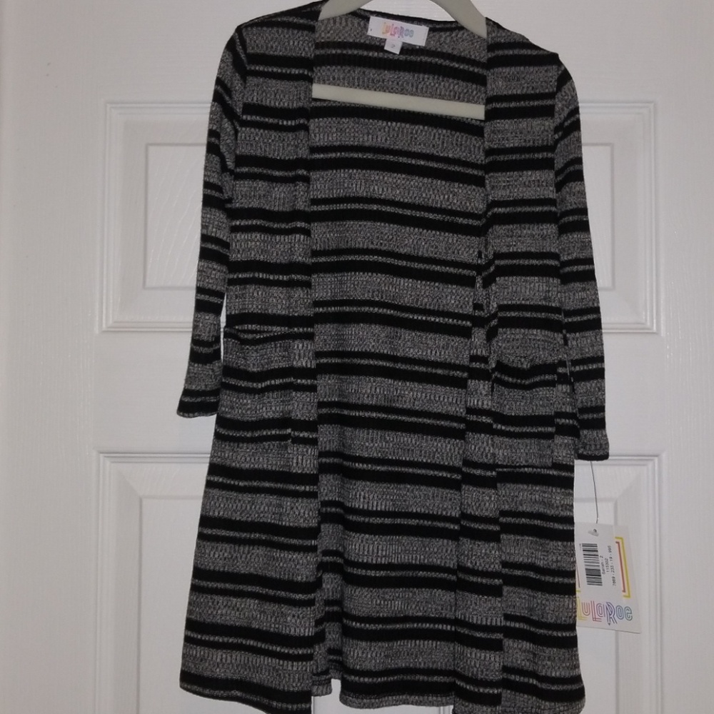 NWT Lularoe Sariah girls duster sweater size 2